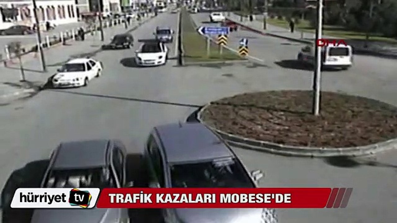 Sivas'taki kaza anları MOBESE'de