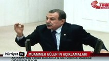 Muammer Güler'in açıklamaları