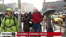 İstanbul yağmura teslim