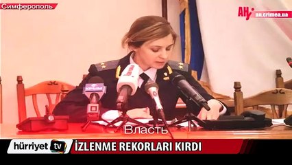 Natalia Poklonskaya'nın rekor kıran videosu