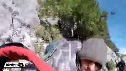 3 yabancı gencin nefes kesen kurtarma operasyonu kamerada