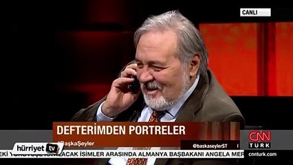 Canlı yayında İlber Ortaylı'yı, Murat Bardakçı cep telefonundan aradı