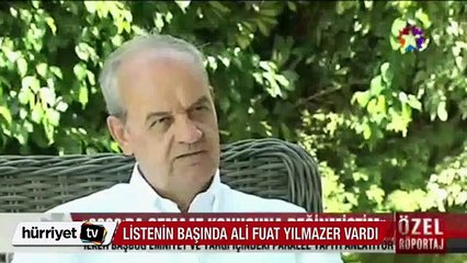 İlker Başbuğ 'Listenin başında Ali Fuat Yılmazer Vardı'