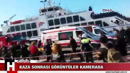 OLAY SONRASI GÖRÜNTÜLER CEP TELEFONUNA YANSIDI