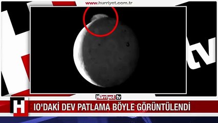 NASA IO'DAKİ DEV PATLAMAYI 7 YIL SONRA YAYINLADI