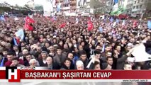 BAŞBAKAN SORDU VATANDAŞLAR CEVAPLADI