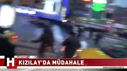 POLİS MÜDAHALE ETTİ KIZILAY KARIŞTI..!!