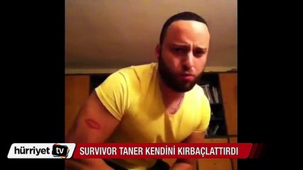 Survivor Taner kendini kırbaçlattırdı
