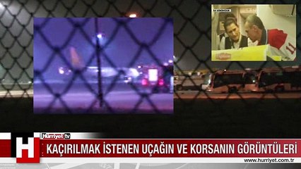 İŞTE KAÇIRILAN UÇAĞIN VE KORSANIN GÖRÜNTÜLERİ