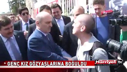 BAKAN'IN CEVABI KANSER HASTASI GENÇ KIZI AĞLATTI