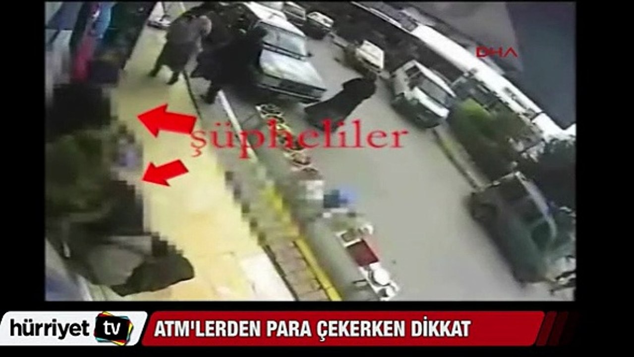 Para çekerken dikkat!