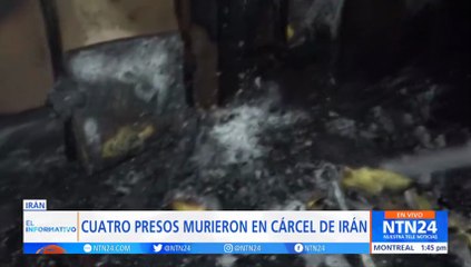 Cuatro muertos y 61 heridos tras incendio en la prisión de Evin en Irán