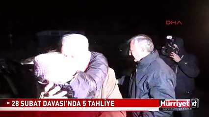28 ŞUBAT DAVASI'NDA 5 TAHLİYE