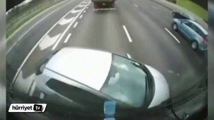 Usta şoför faciayı önledi