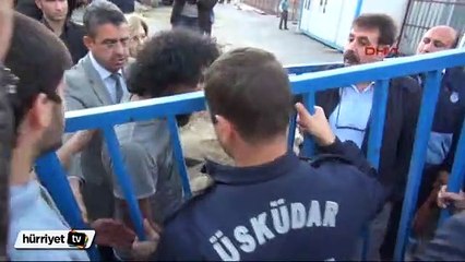Validebağ bekleyişine polis müdahalesi