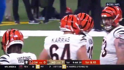 Cincinnati Bengals vs New Orleans Saints Full Highlights 1st QTR _ NFL Week 6_ 2022