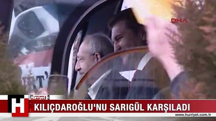 KILIÇDAROĞLU'NU SARIGÜL KARŞILADI