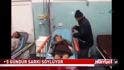 ROMANYA'DA GÖRDÜĞÜ KABUSUN ARDINDAN 5 GÜNDÜR ŞARKI SÖYLÜYOR