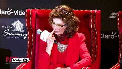 Sophia Loren 80'inde de güzelim dedi