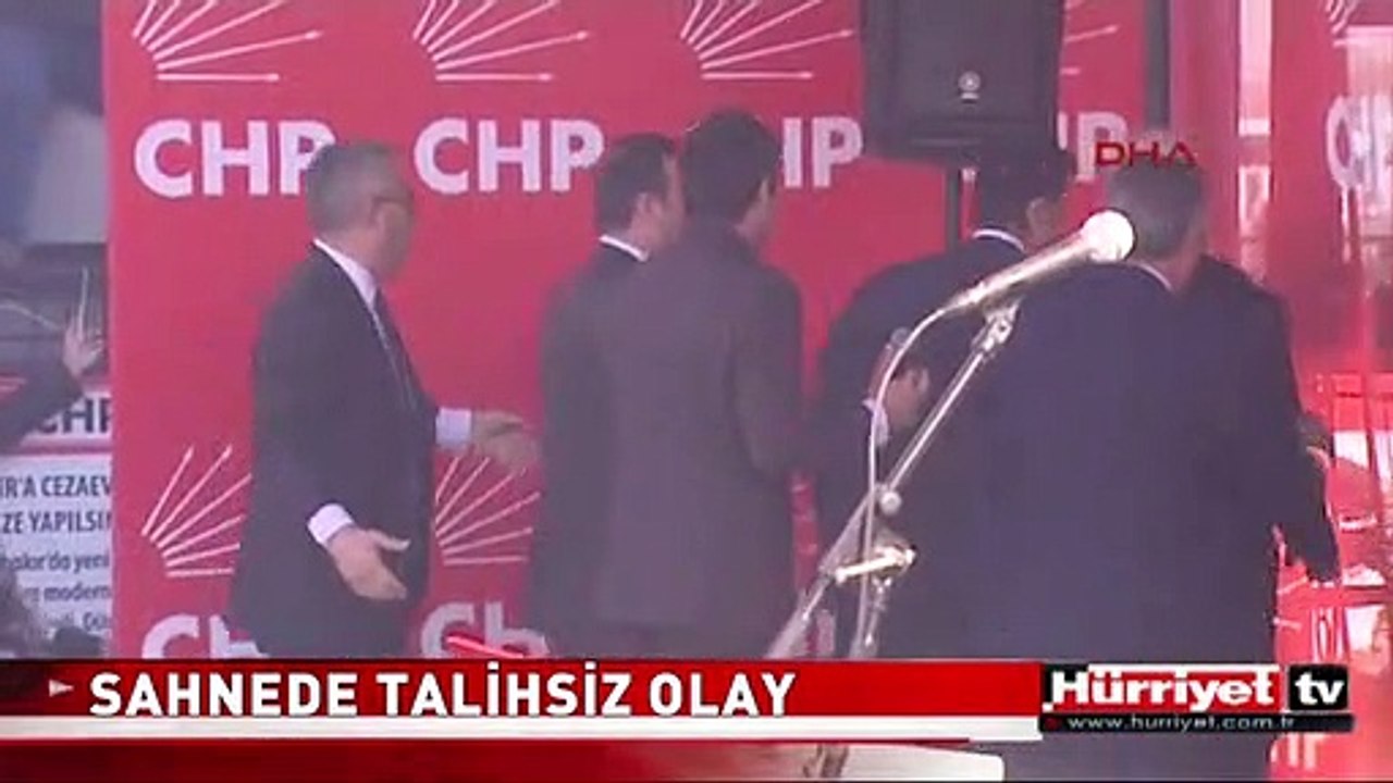 SAHNEDE TALİHSİZ OLAY