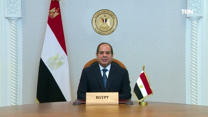 السيسي : مصر ستطرح مبادرة العمل على التكيف في قضية المياه خلال قمة المناخ بشرم الشيخ