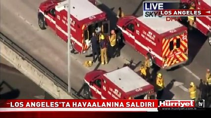 LOS ANGELES HAVALİMANI'NDA SİLAHLI SALDIRI 3 YARALI