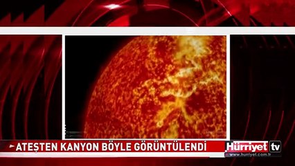 NASA GÜNEŞ'TEKİ EN BÜYÜK PATLAMAYI GÖRÜNTÜLEDİ