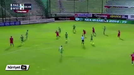 Panathinaikos - Painionios maçında futbolcuları şaşkına çeviren olay