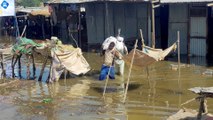 نزوح عشرات الآلاف من منازلهم في أنجمينا بسبب فيضان نهر شاري