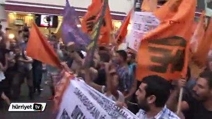 Taksim'de polis müdahalesi