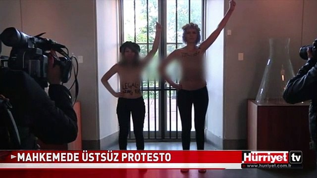 MAHKEMEDE ÜSTSÜZ PROTESTO