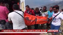 YAMAÇ PARAŞÜTÜ YAPAN NORVEÇLİ TURİST YERE ÇAKILARAK ÖLDÜ