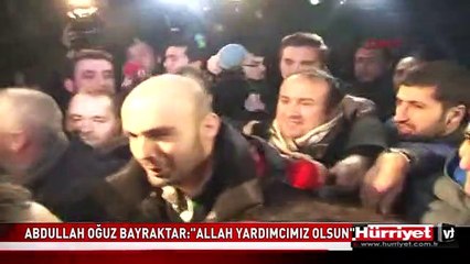 SERBEST BIRAKILAN BAKAN BAYRAKTAR'IN OĞLUNDAN İLK AÇIKLAMA