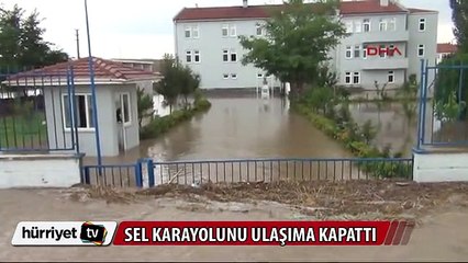 Yozgat-Kırıkkale Karayolu ulaşıma kapandı