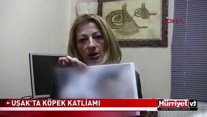 UŞAK'TA KÖPEK KATLİAMI