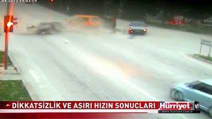 AŞIRI HIZ VE DİKKATSİZLİK FACİALARA NEDEN OLUYOR