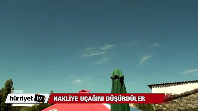 Ayrılıkçılar Ukrayna nakliye uçağını düşürdü