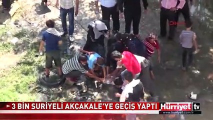 BÖYLESİ İLK KEZ OLDU! 3 BİN SURİYELİ TÜRKİYE'YE GİRDİ