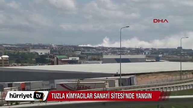 Tuzla Kimyacılar Sanayi Sitesi'nde yangın