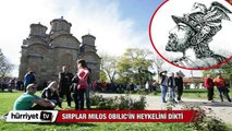 Sırplar milos obilic'in heykelini dikti