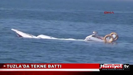 TUZLA'DA TEKNE BATTI