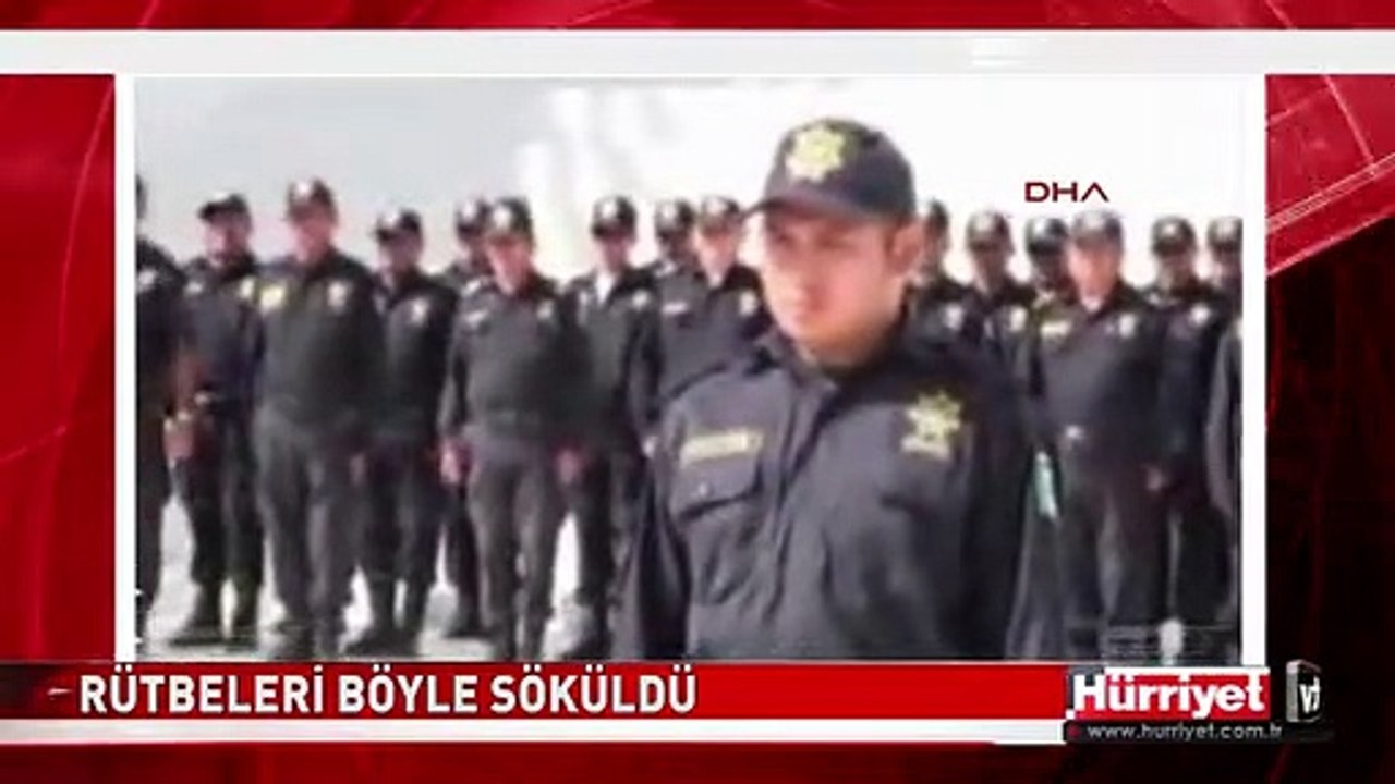 AŞK YAPARKEN YAKALANAN POLİSİN RÜTBELERİ BÖYLE SÖKÜLDÜ