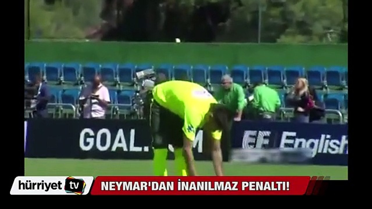 Neymar'dan müthiş penaltı