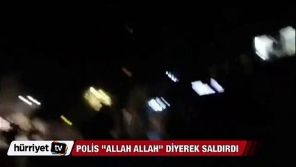 Polis müdahaleye böyle gitti