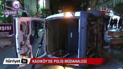 Kadıköy'de polis müdahalesi