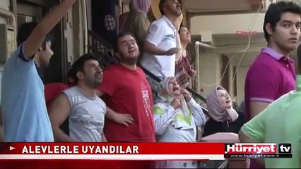 ÜSKÜDAR'DA SABAH SABAH KORKU DOLU ANLAR