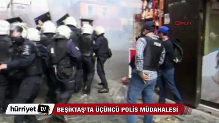 Beşiktaş'ta polis müdahalesi
