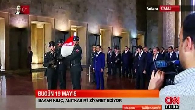 19 MAYIS KUTLAMALARI ANITKABİR'DE BAŞLADI