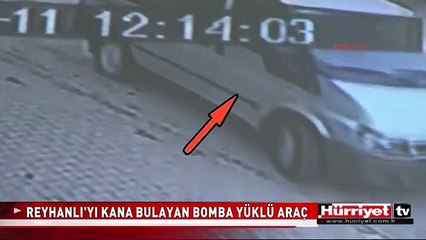 REYHANLI'YI KANA BULAYAN BOMBA YÜKLÜ ARACIN GÖRÜNTÜSÜ ORTAYA ÇIKTI