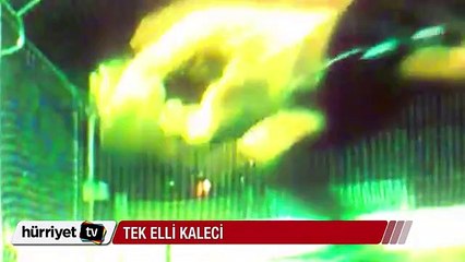 Sol kolu yok ama harikalar yaratıyor
